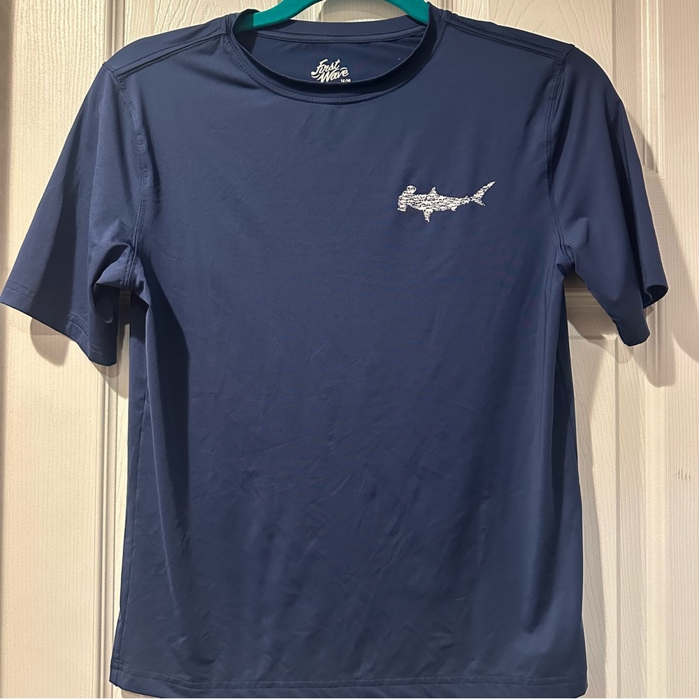 First Wave Navy Rash Guard